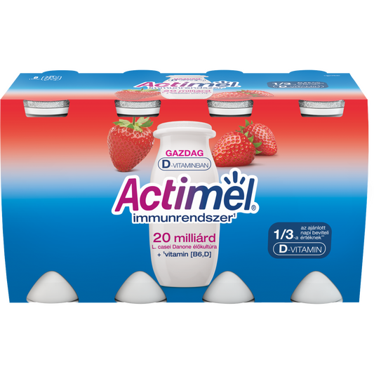 Danone Actimel eperízű zsírszegény joghurtalapú ital B6- és D-vitaminnal 8 x 100 g (800 g)