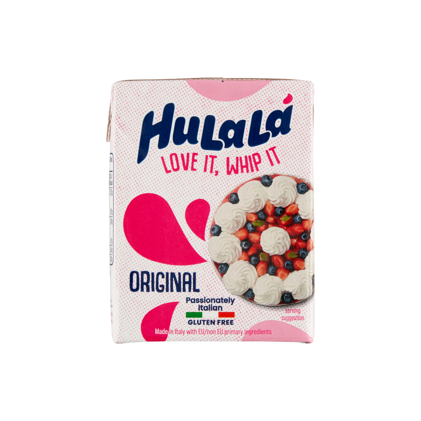 HuLaLá növényi zsír- és olajalapú, édesített UHT habkészítmény 200 ml