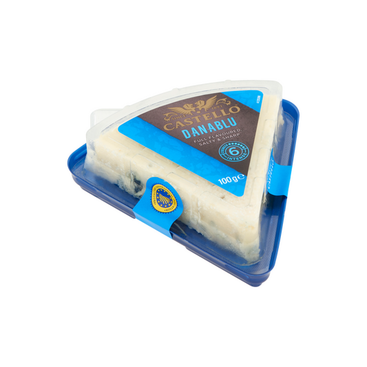 Castello Danablu 50+ dán zsírdús, kékpenésszel érő félkemény sajt 100 g