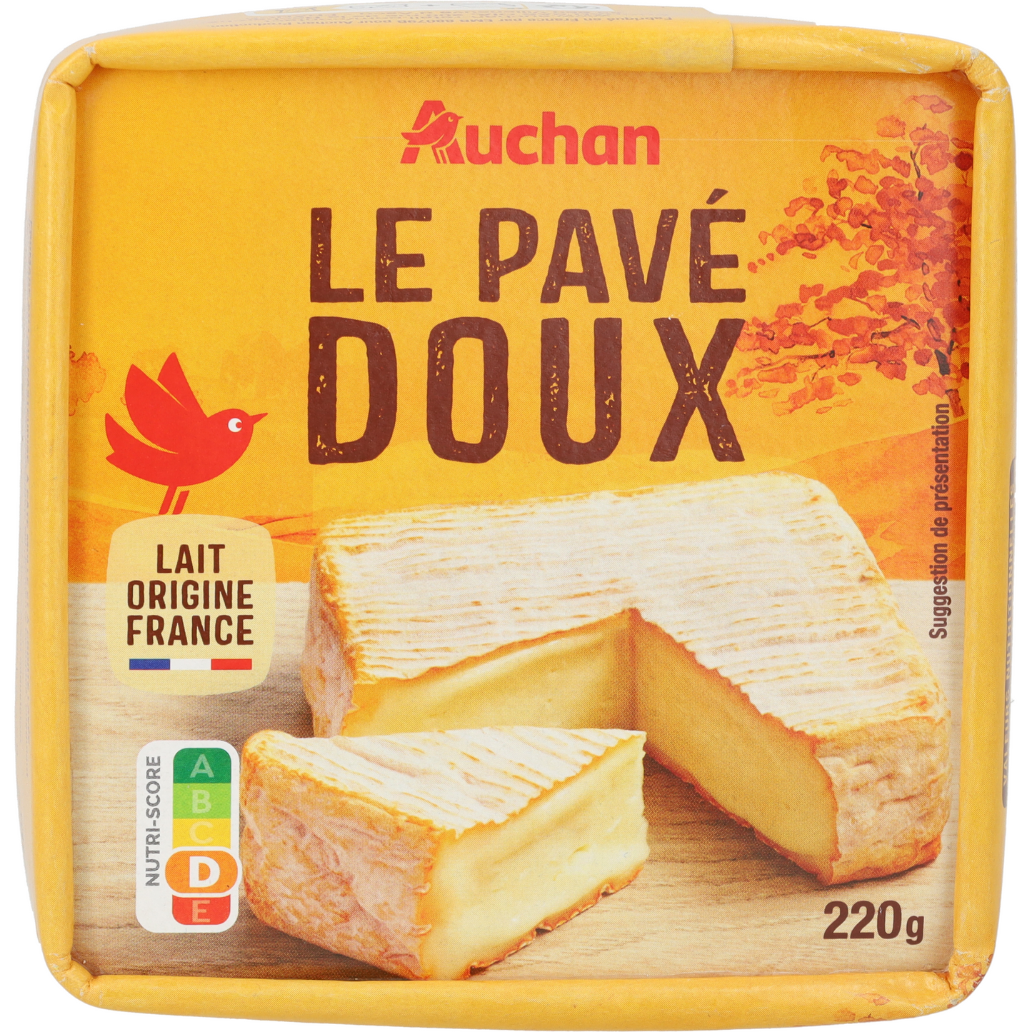 Auchan Kedvenc Le Pavé Doux sajt 220 g