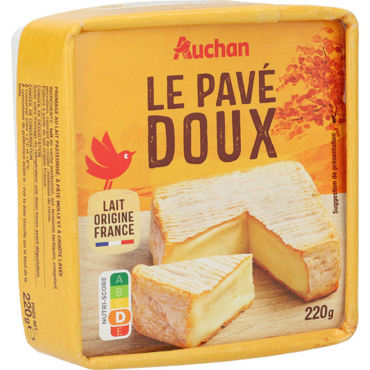 Auchan Kedvenc Le Pavé Doux sajt 220 g