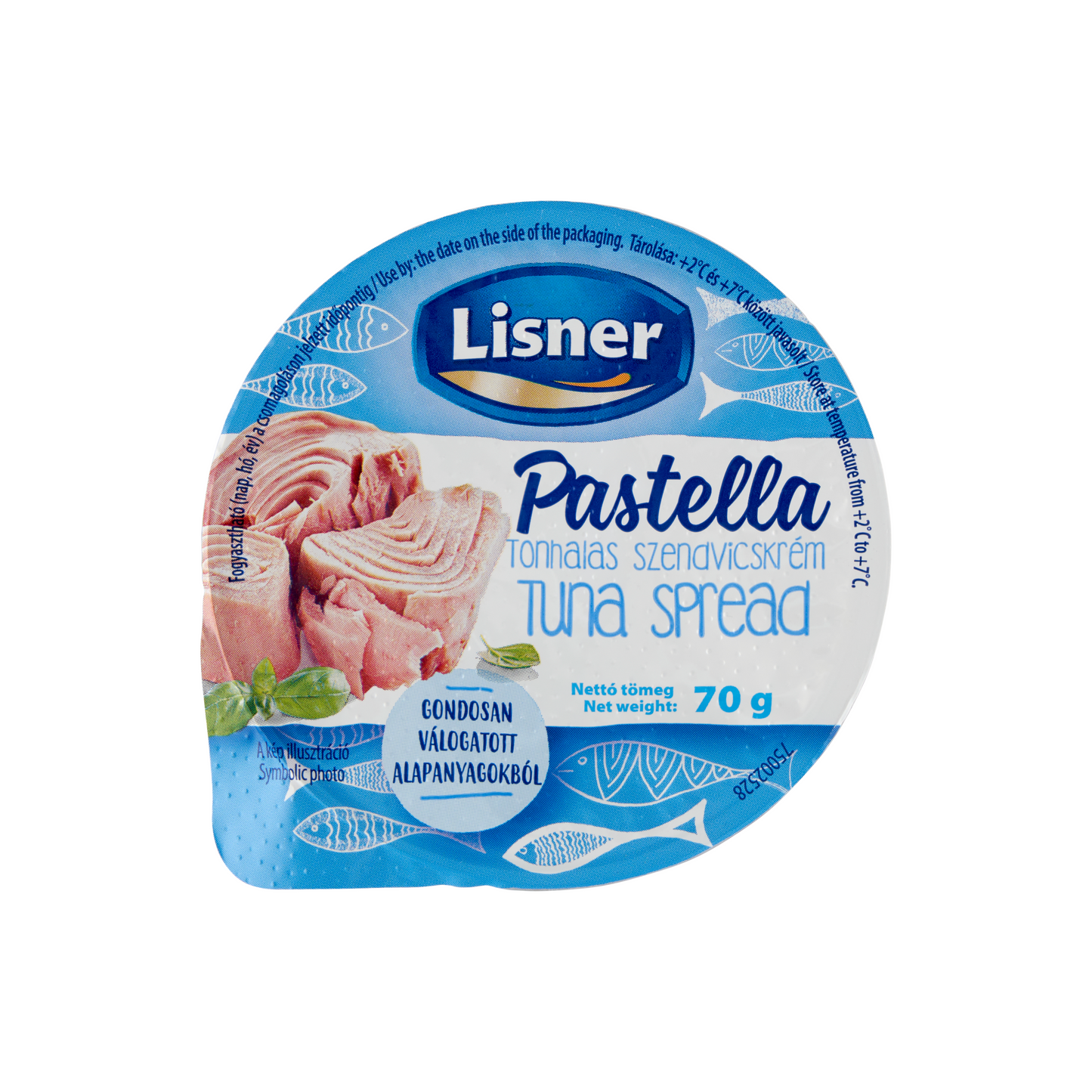 Lisner Pastella tonhalas szendvicskrém 70 g