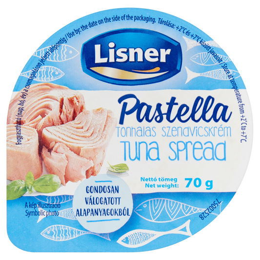Lisner Pastella tonhalas szendvicskrém 70 g