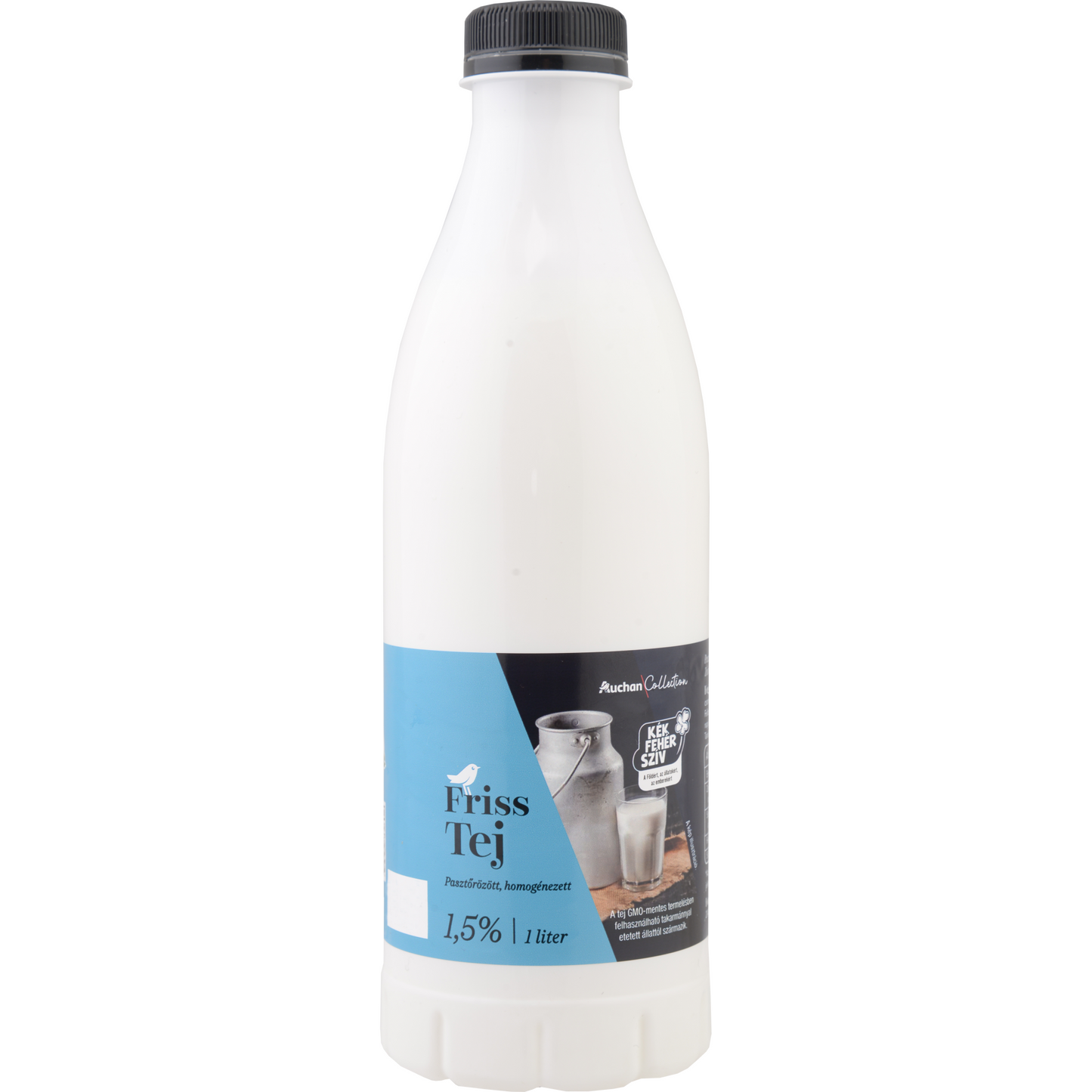 Auchan Collection Gazdától az asztalig friss tej 1,5% 1 l