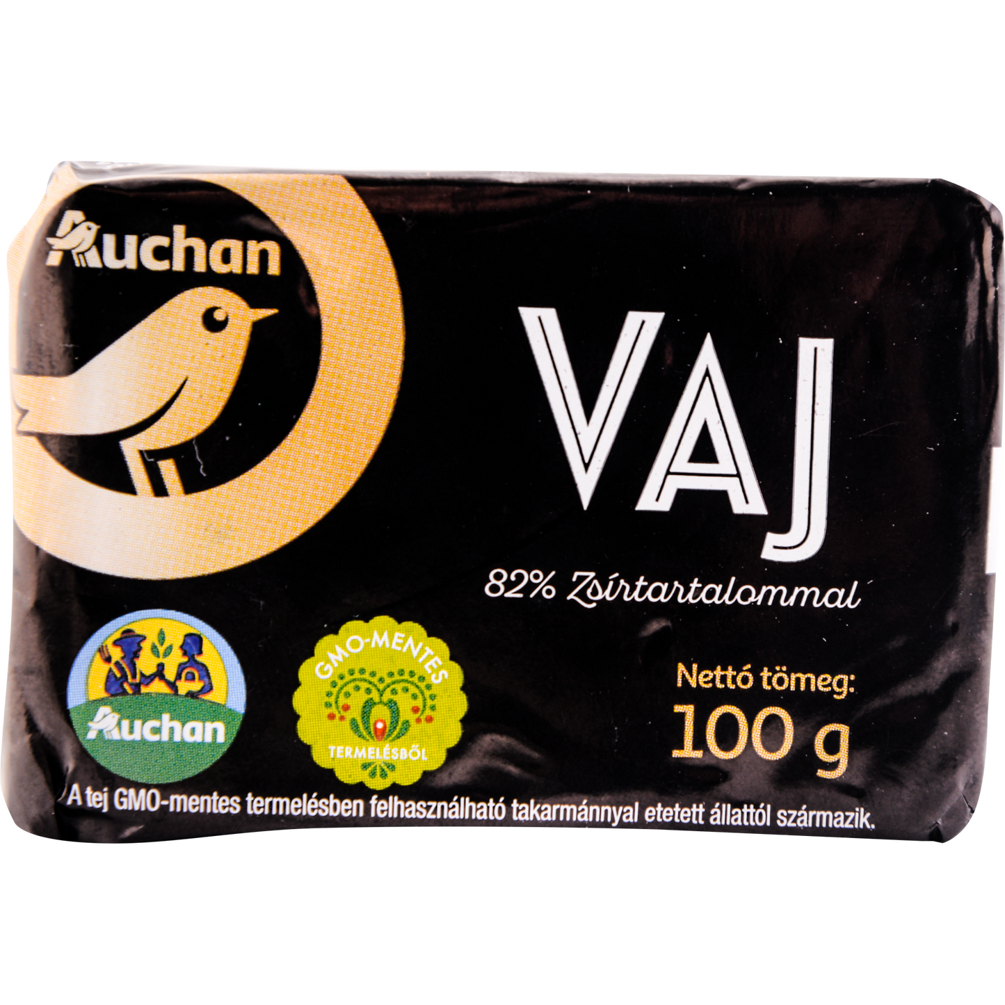 Auchan Collection Gazdától az asztalig vaj 82% 100 g