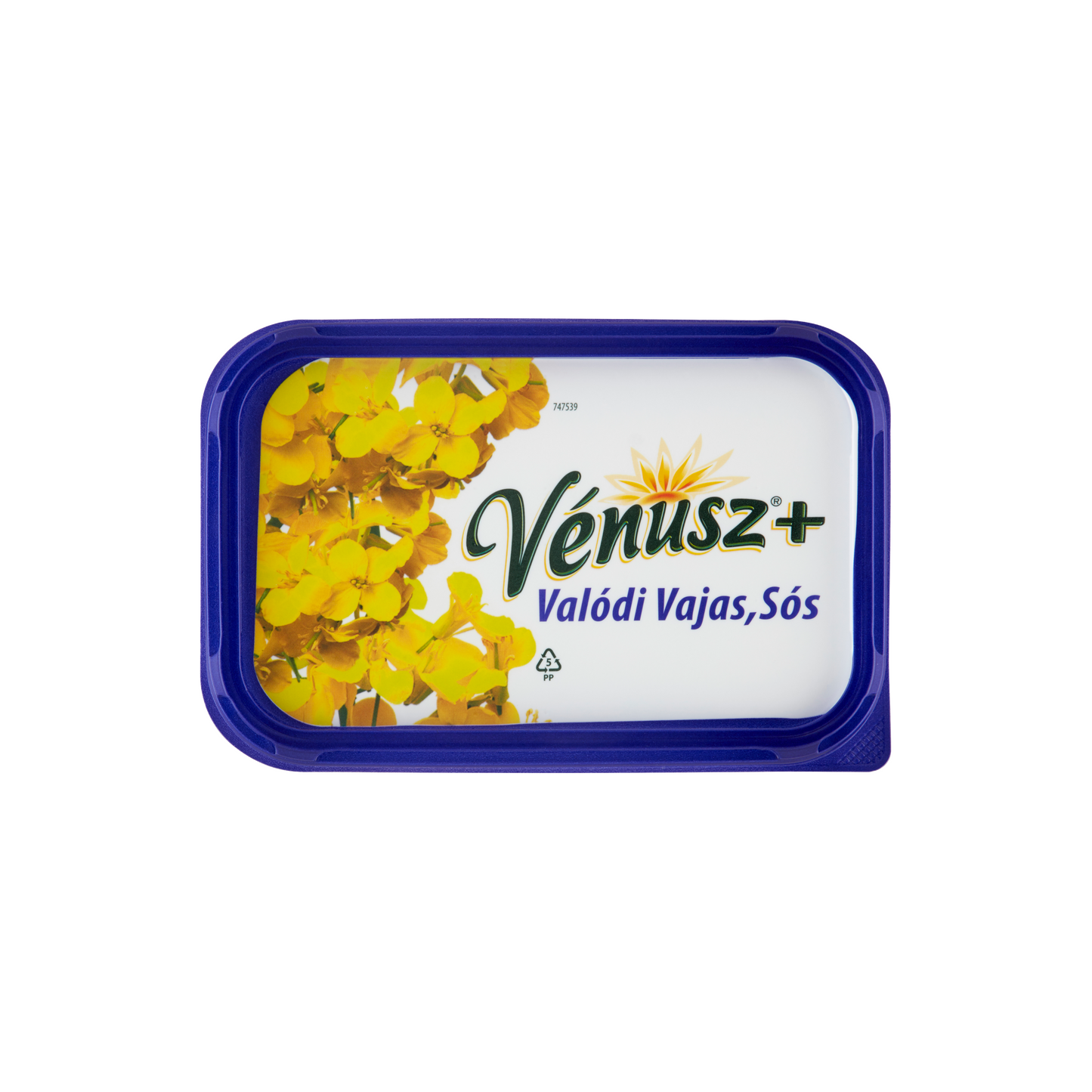 Vénusz+ Valódi Vajas, Sós 55% zsírtartalmú margarin 450 g