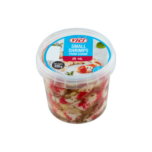 Vici mini királyrák ízű surimi olajban 320 g