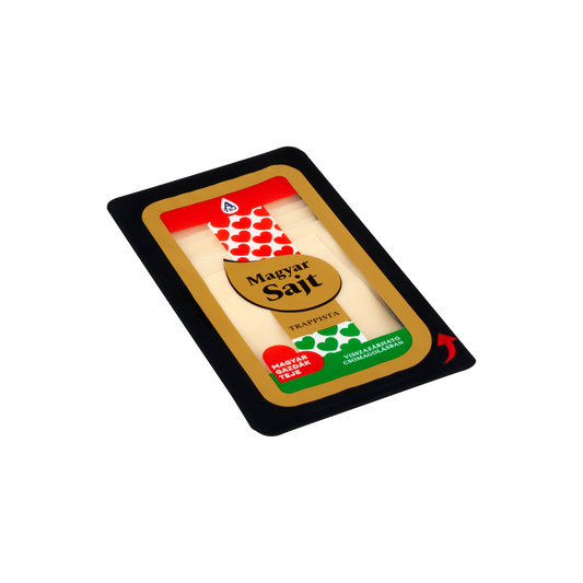 Magyar Trappista Sajt zsíros, félkemény, szeletelt trappista sajt 125 g