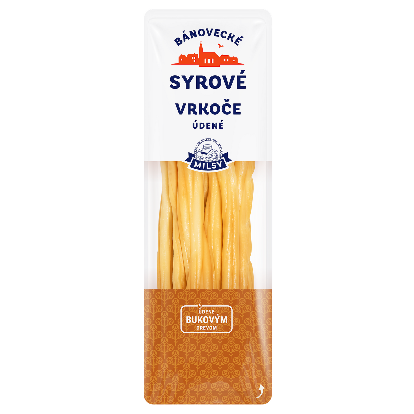 Milsy Sajt copf fonott, füstölt 80g