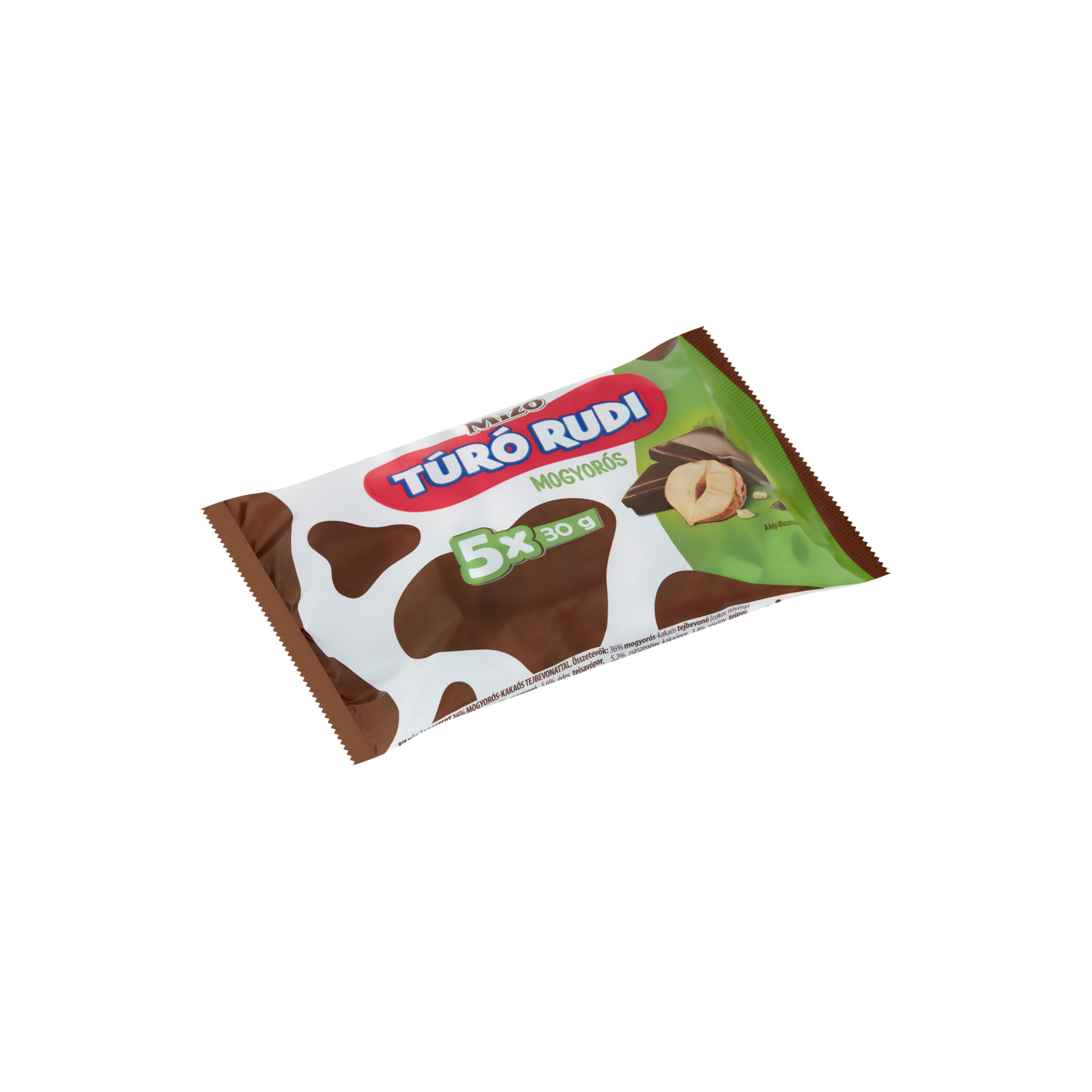 Mizo Túró Rudi túródesszert mogyorós-kakaós tejbevonattal 5 x 30 g (150 g)