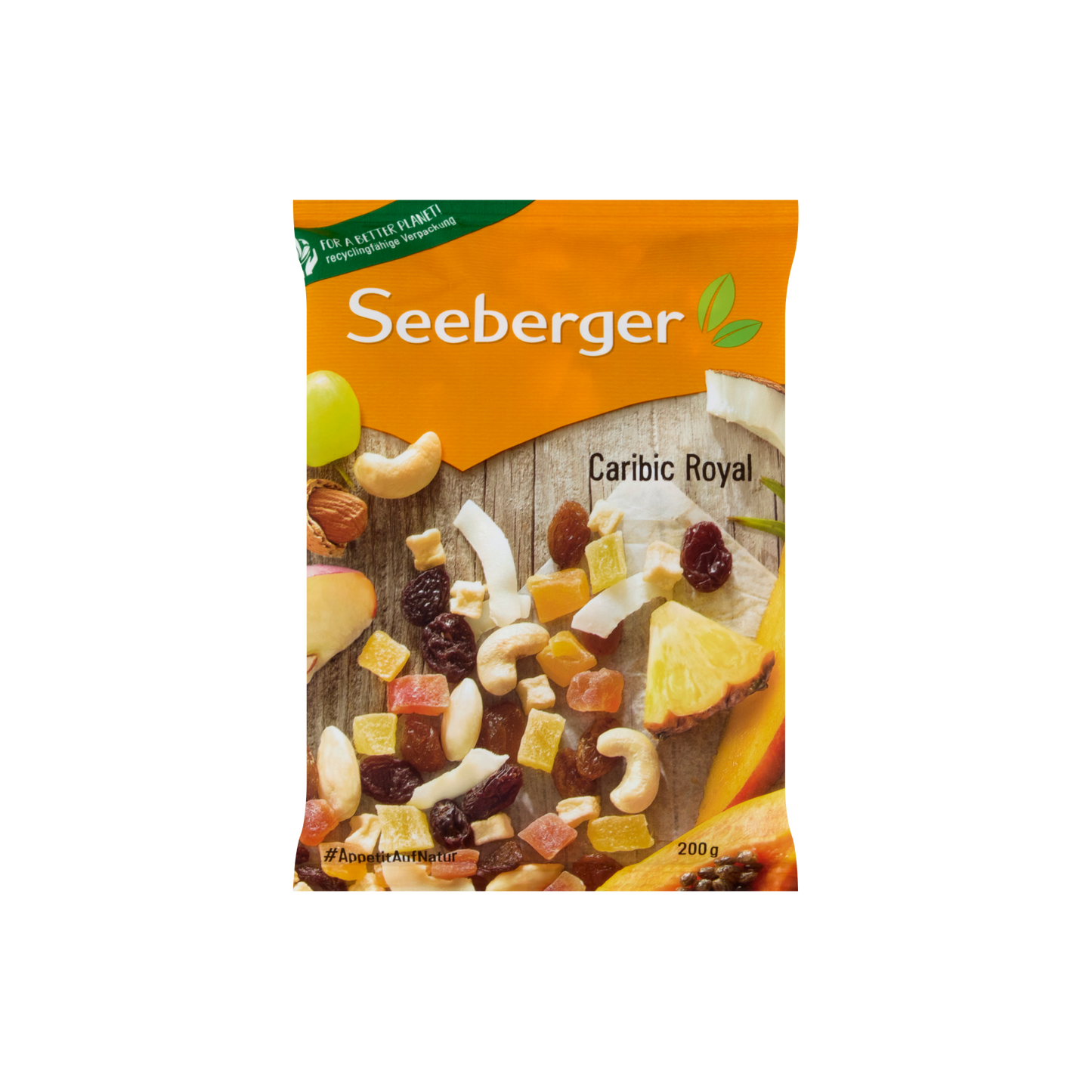 Seeberger Caribic Royal aszalt gyümölcsök és diófélék keveréke 200 g