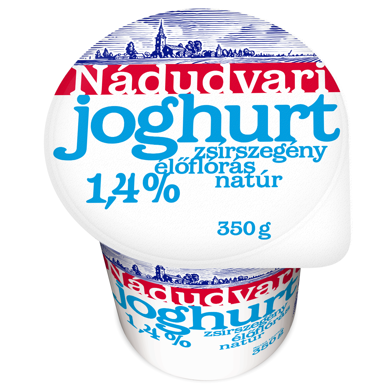 Nádudvari zsírszegény élőflórás natúr joghurt 1,4% 350 g