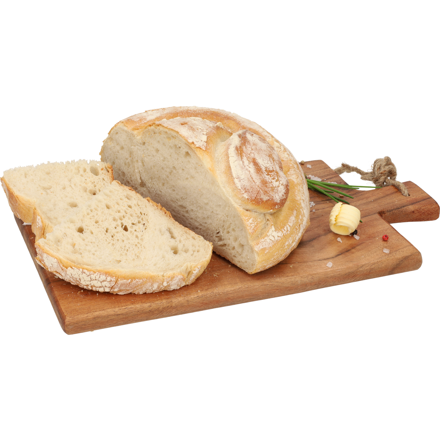 Natúr kovászos fonott kenyér 405G