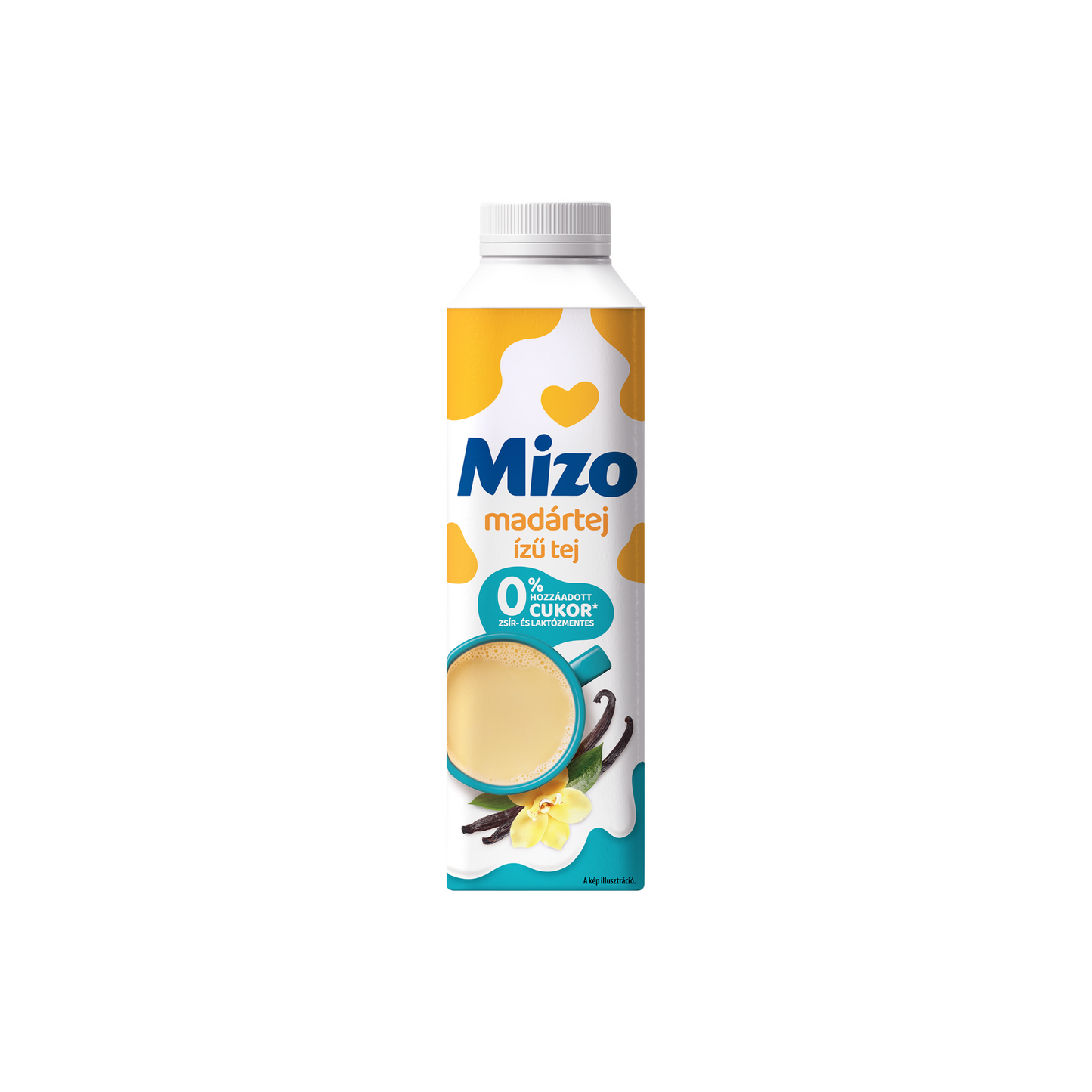 Mizo zsír- és laktózmentes, madártej ízű tej édesítőszerekkel 450 ml