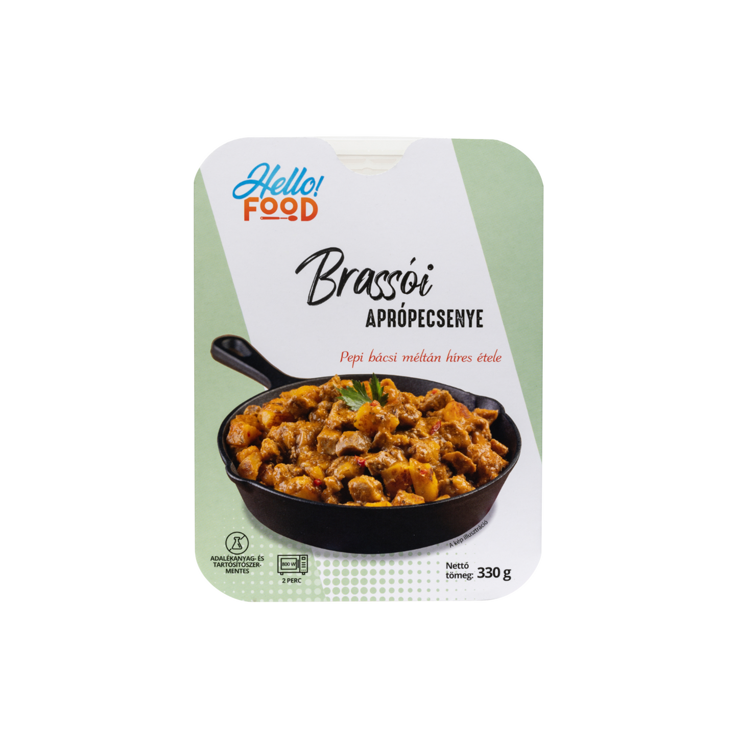 Hello Food brassói aprópecsenye 330 g