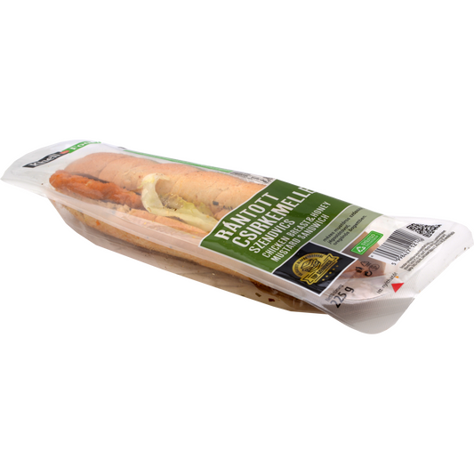 Rántott csirkemell szendvics 225 g