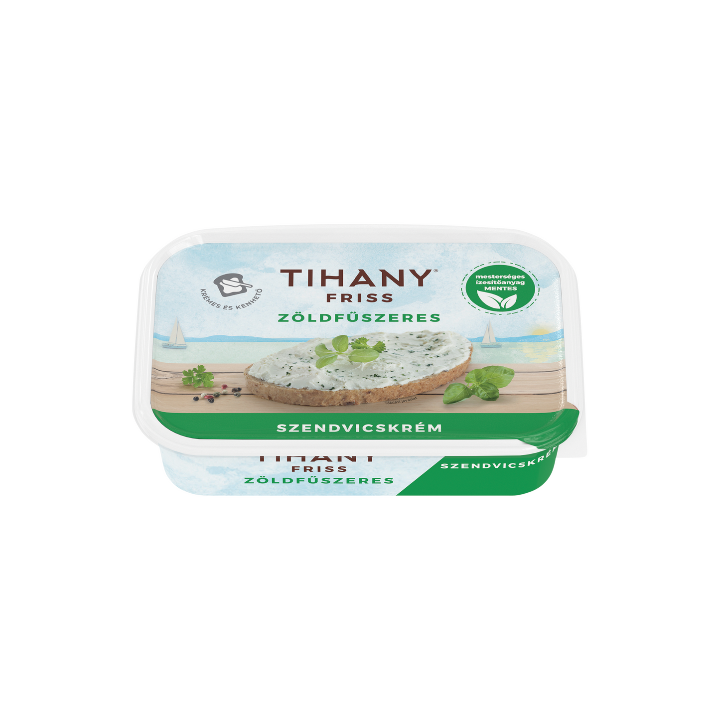 Tihany Friss zöldfűszeres szendvicskrém 120 g