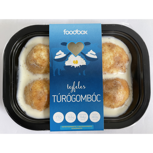 Tejfölös túrógombóc 400 g