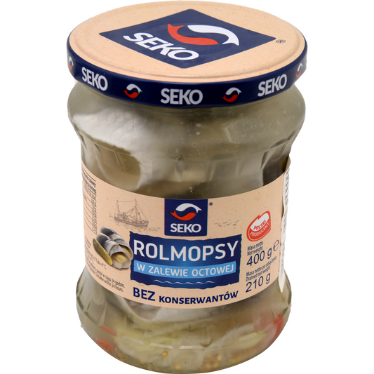 Seko Bismarck heringtekercs uborkával 400/210 g