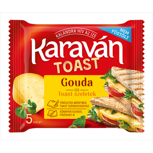 Karaván Toast gouda ízű toast szeletek 100 g