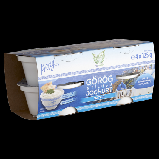 Real Nature görög natúr joghurt 4x125 g