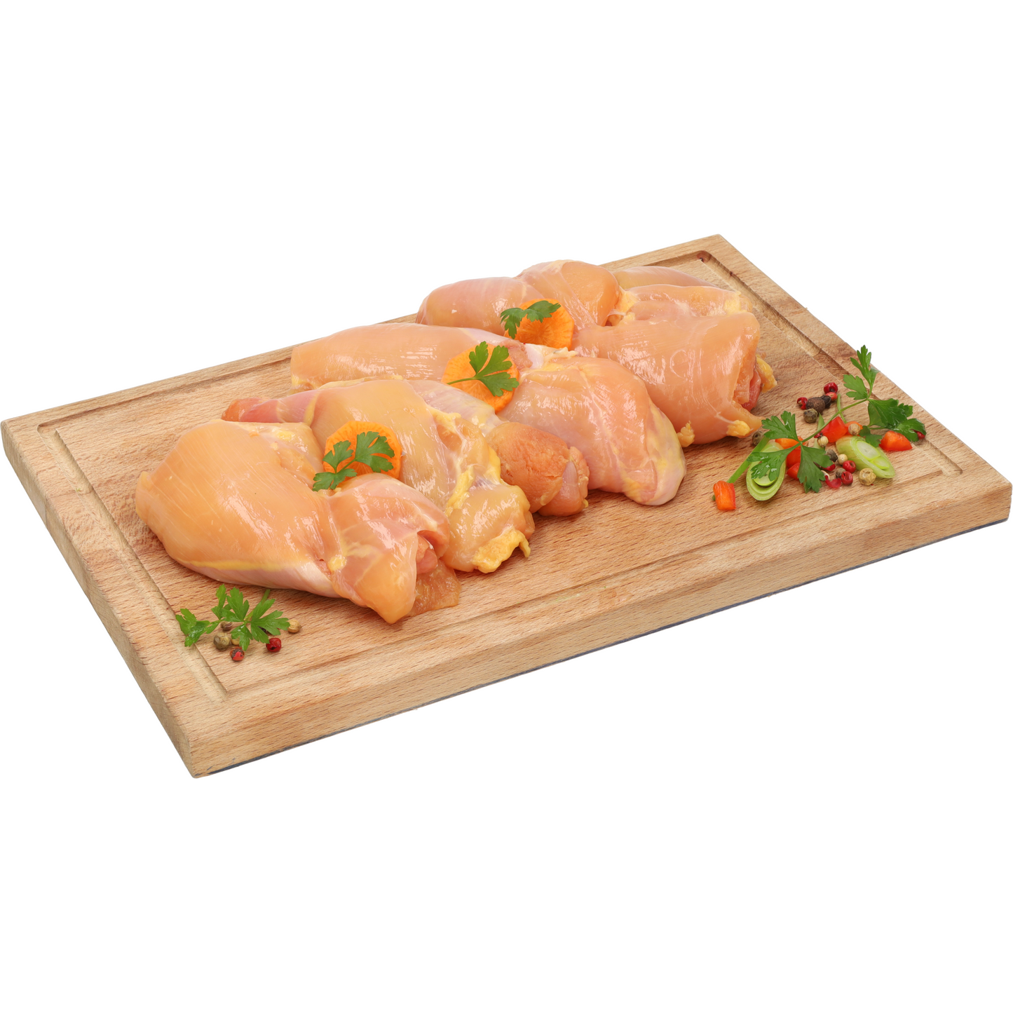 Gazdától az asztalig friss csirke combfilé, GMO-mentes termelésből, védőgázas csomagolásban, 800 g