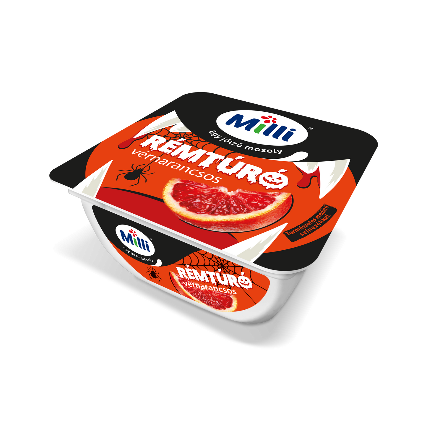 Milli Rémtúró vérnarancsos desszert jellegű túrókészítmény 90 g