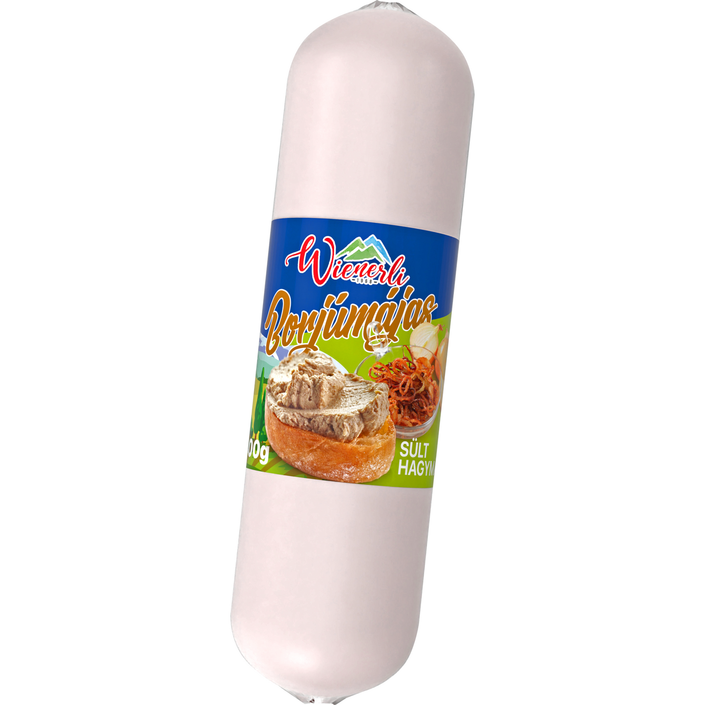 Wienerli sült hagymás viaszolt borjúmájas 400g