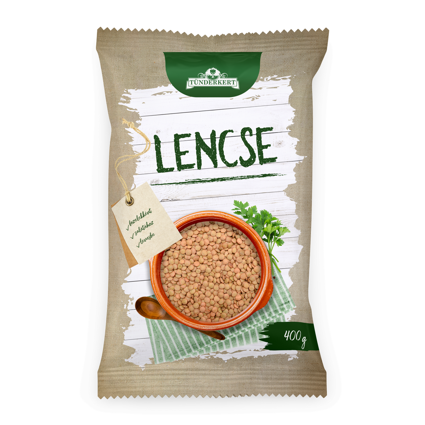 Tündérkert lencse 400g