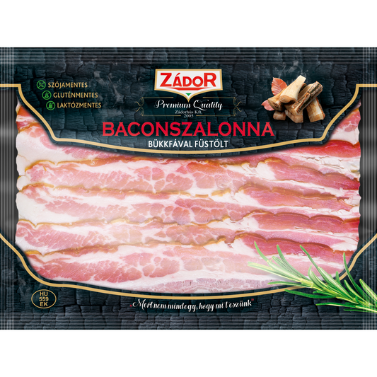 Zador szeletelt bacon szalonna 200 g