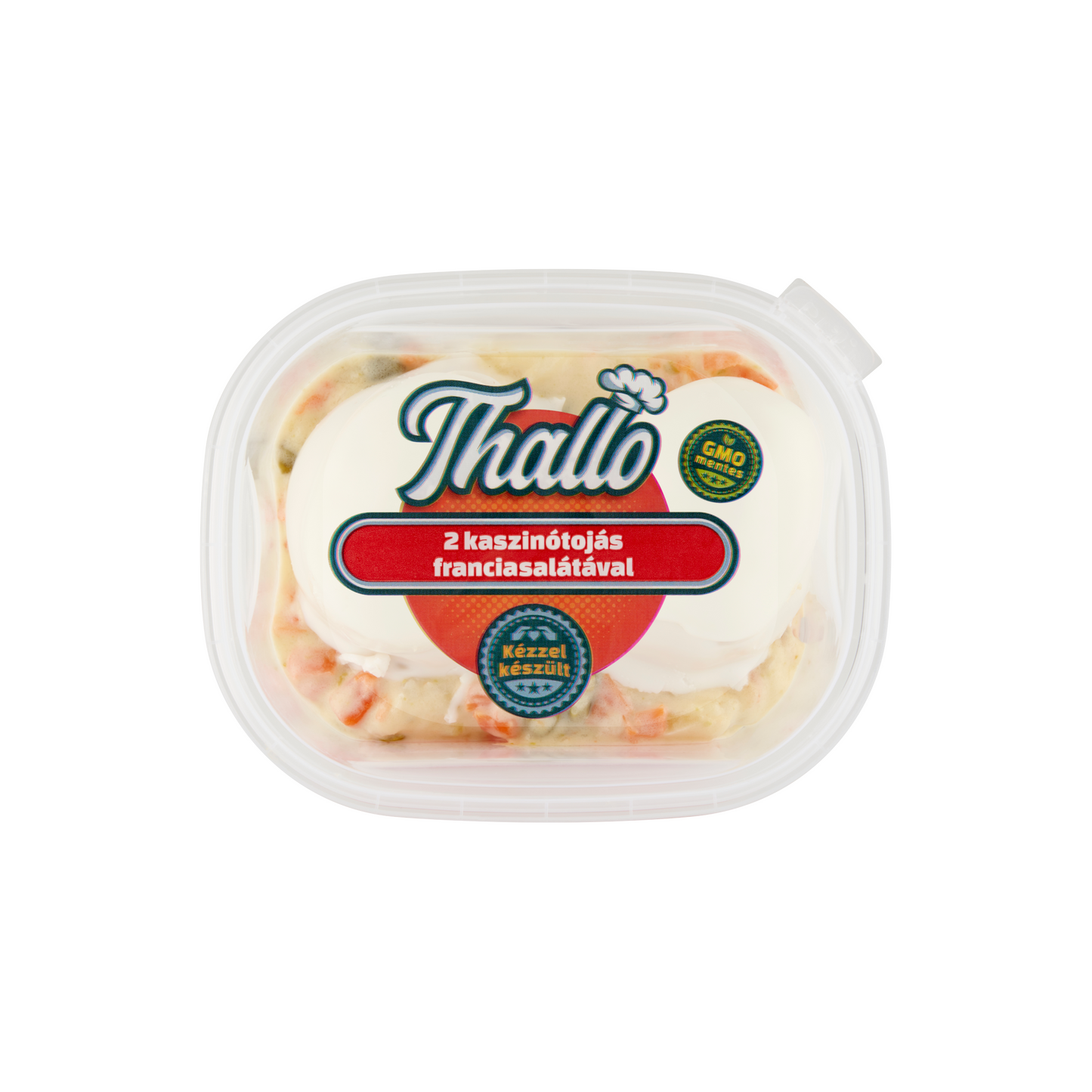 Thallo 2 kaszinótojás franciasalátával 200 g