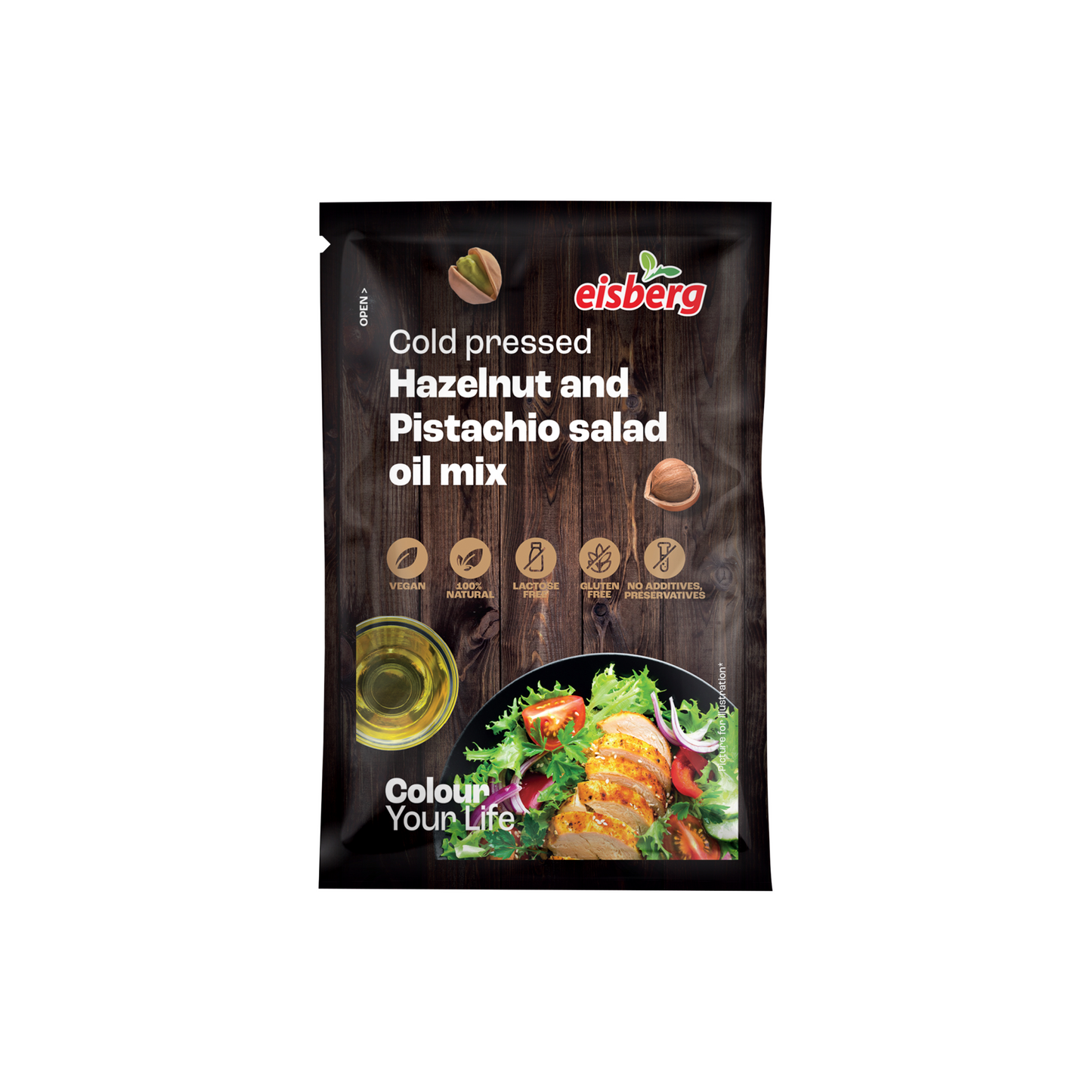 Eisberg hidegen sajtolt mogyoróolaj és pisztáciaolaj keverék 20 ml