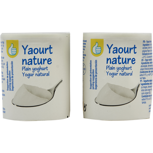 Auchan Tipp natúr joghurt 4 x 125 g