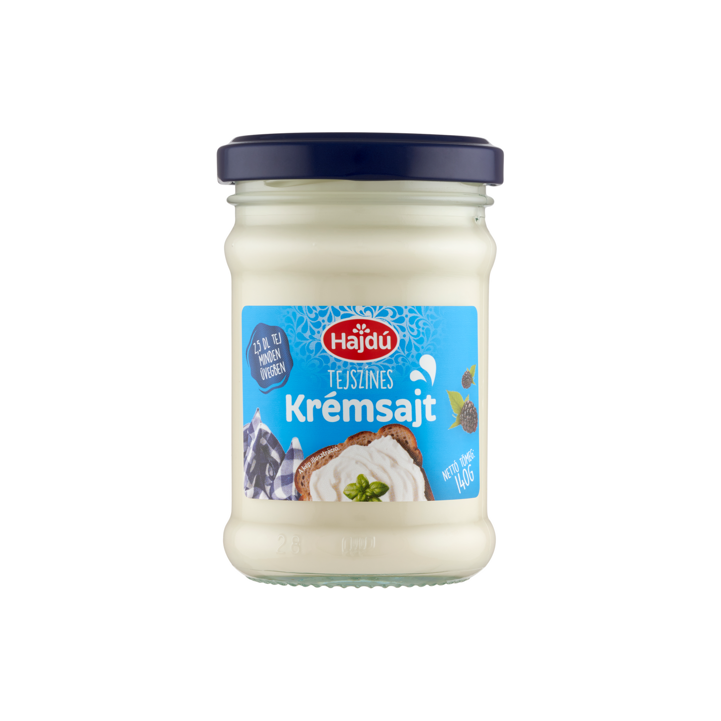 Hajdú tejszínes krémsajt 140 g