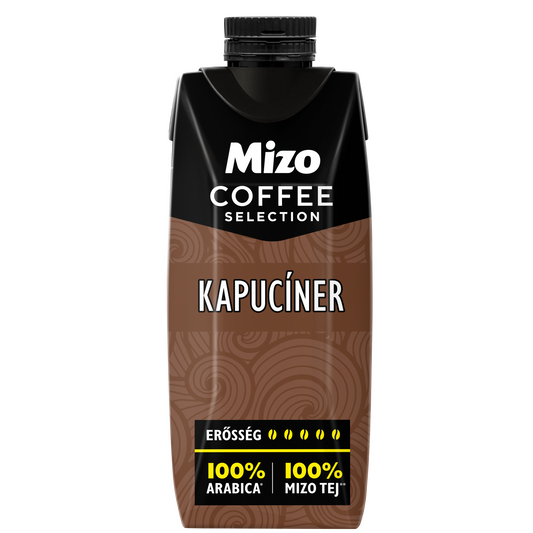 Mizo Coffee Selection Kapucíner UHT zsírszegény kávés tej 250 ml