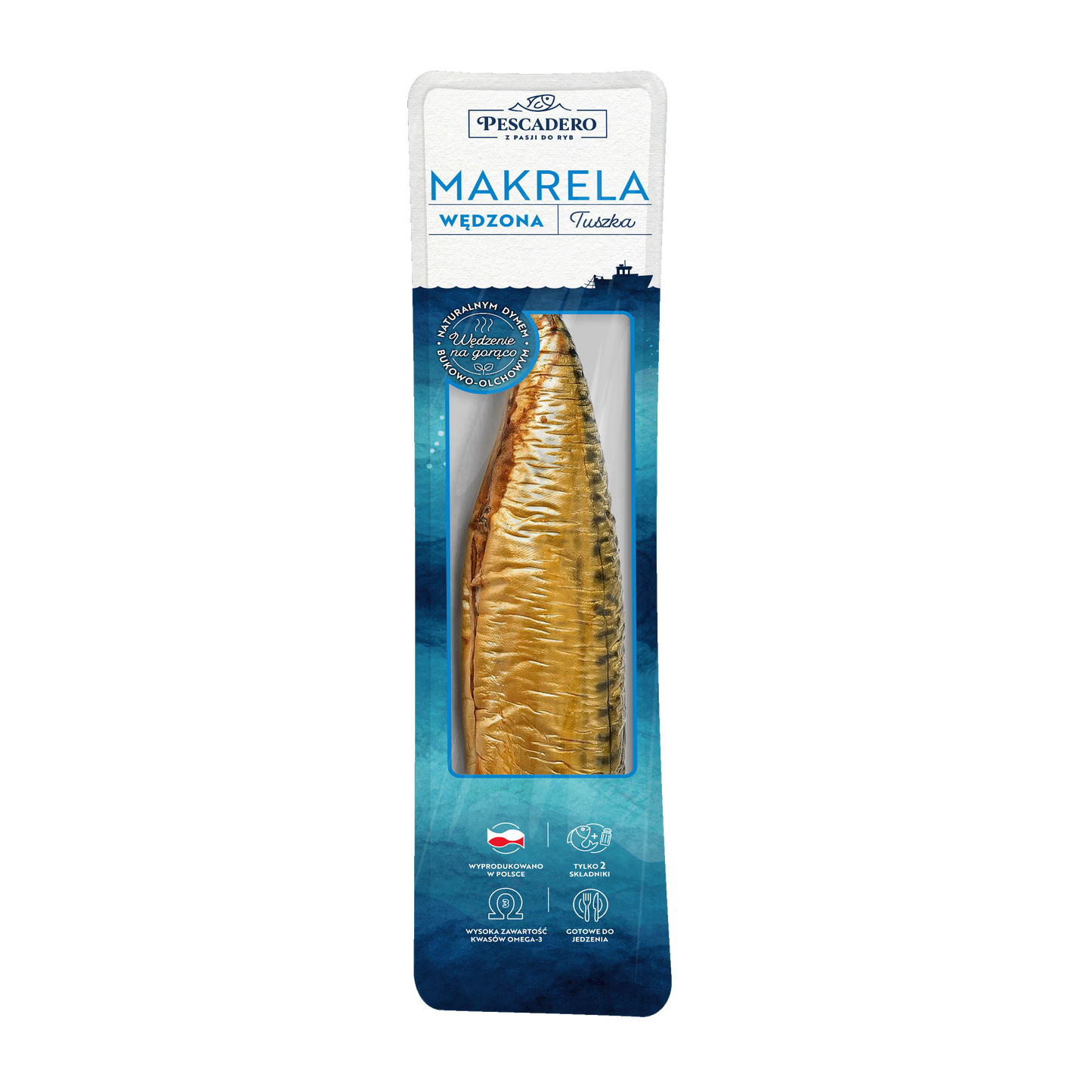 Pescadero melegen füstölt makréla 250g