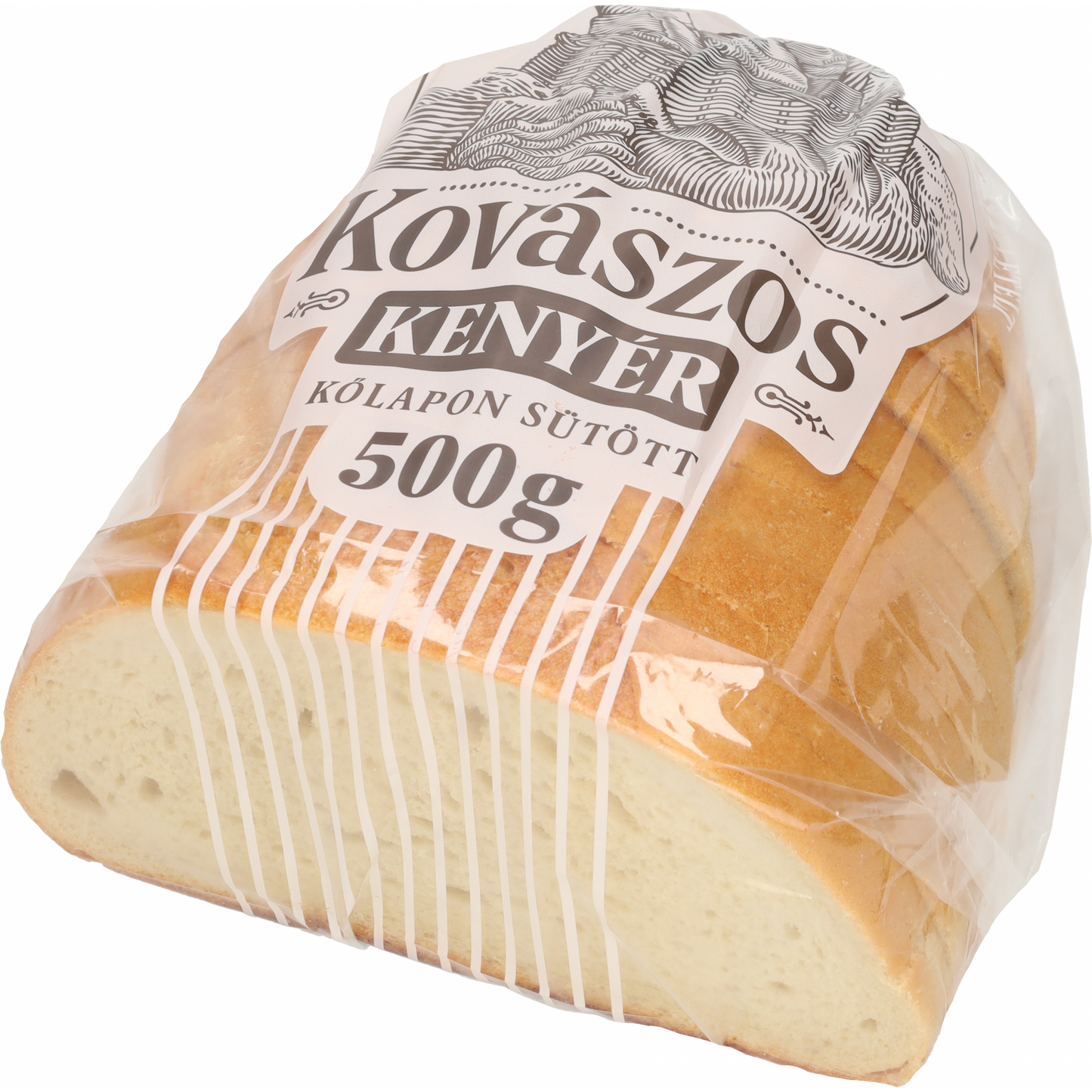 Kovászos kenyér szeletelt 500g
