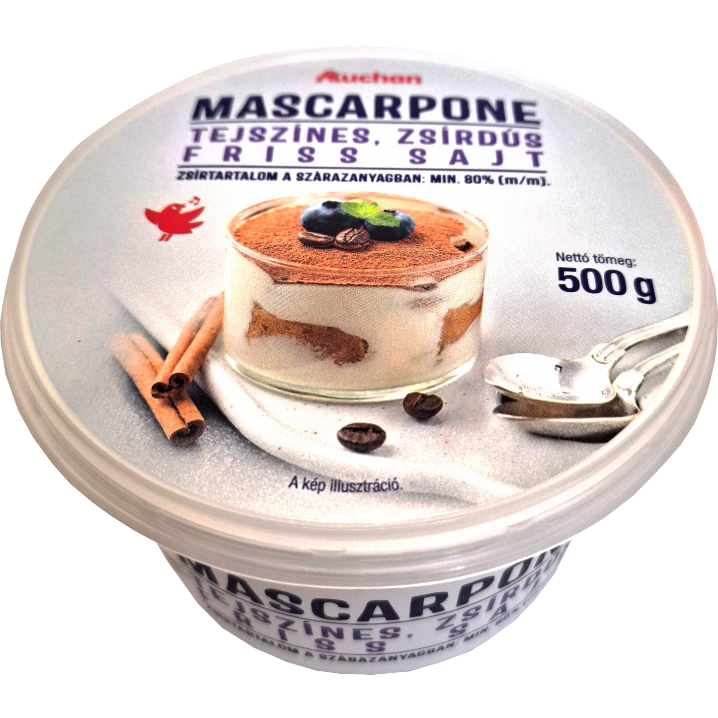 Auchan Kedvenc Mascarpone 30% 500 g