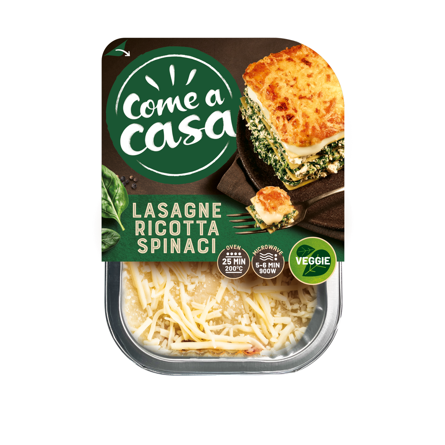 Come a Casa spenótos-ricottás lasagne 400 g