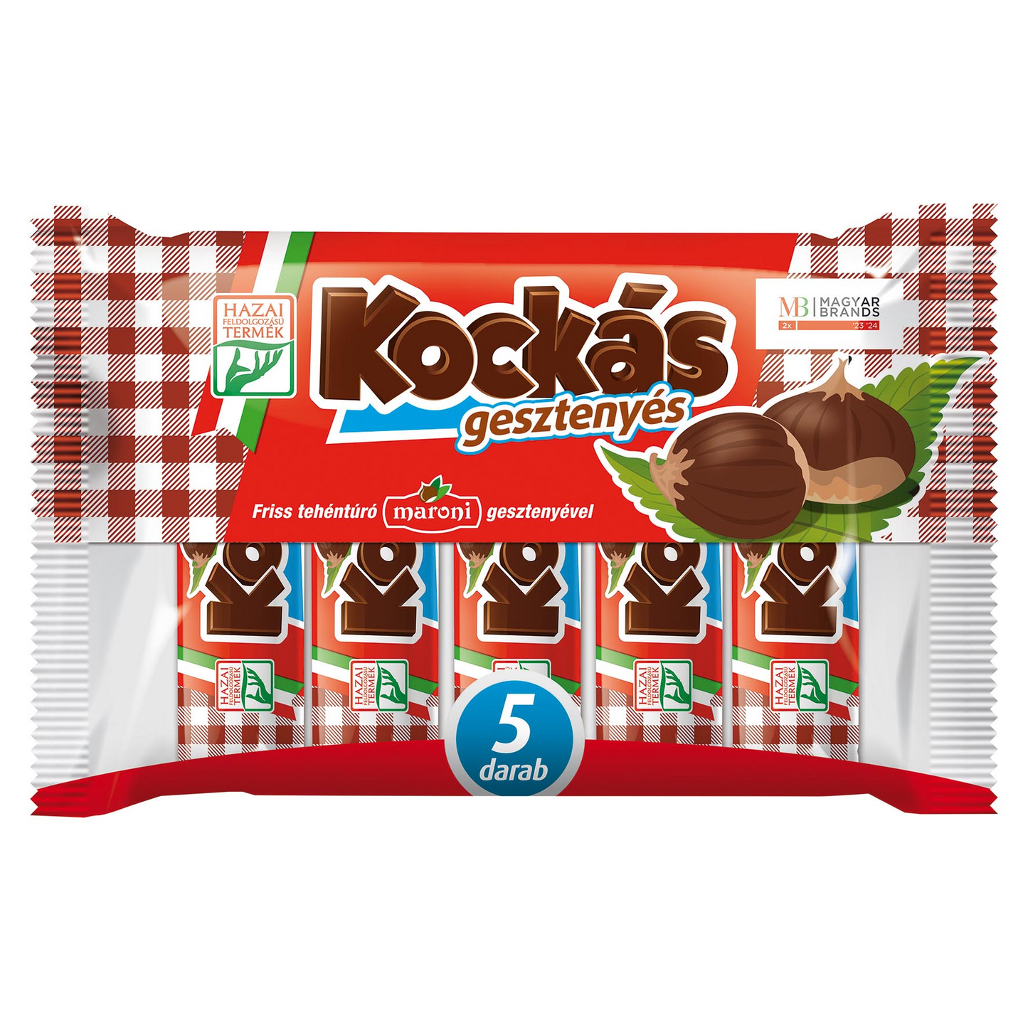 Kockás desszertkészítmény 5x50 g