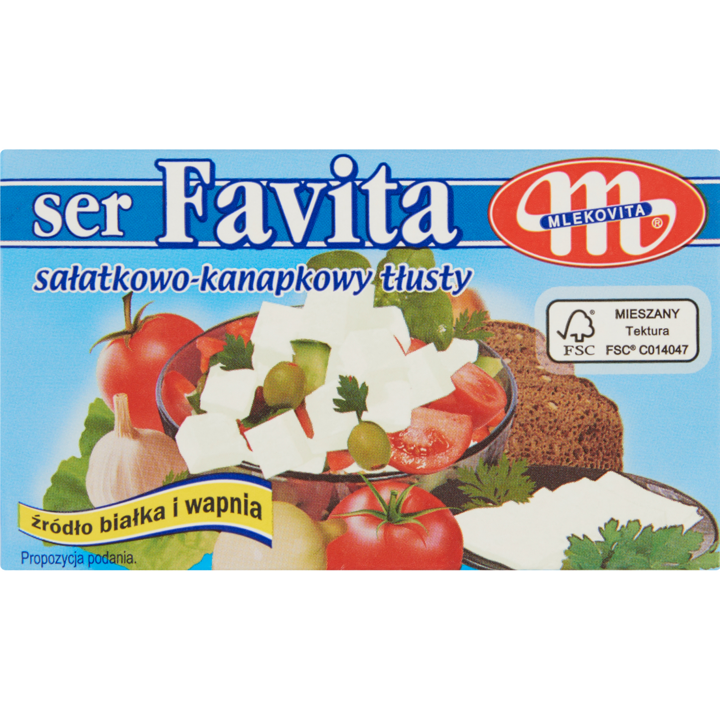 Mlekovita Favita zsíros lágy sajt 270 g