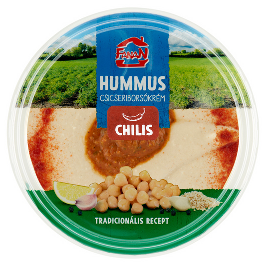 Fanan hummus chilis csicseriborsókrém 250 g