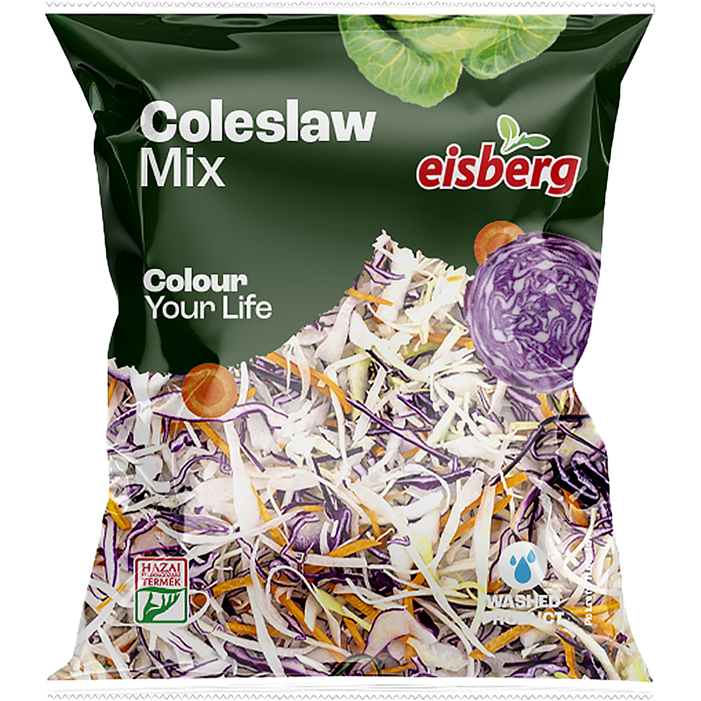 Eisberg káposztasaláta friss salátakeverék 180 g