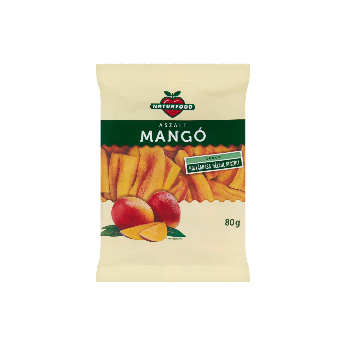 Naturfood aszalt mangó 80 g