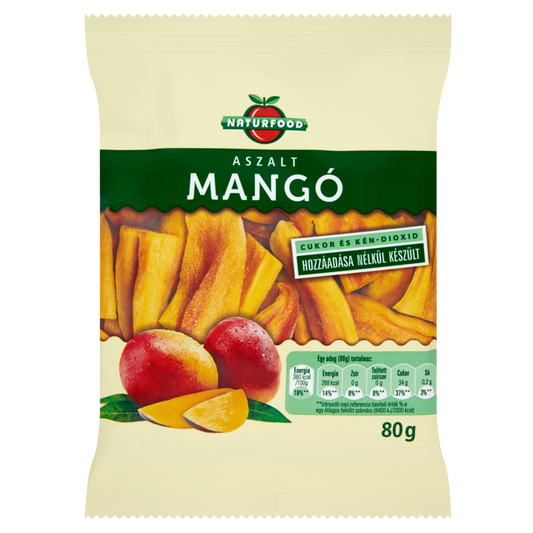 Naturfood aszalt mangó 80 g