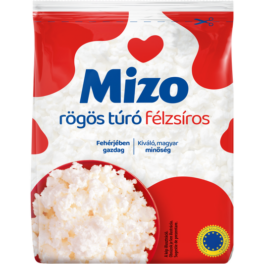 Mizo félzsíros rögös túró 450 g
