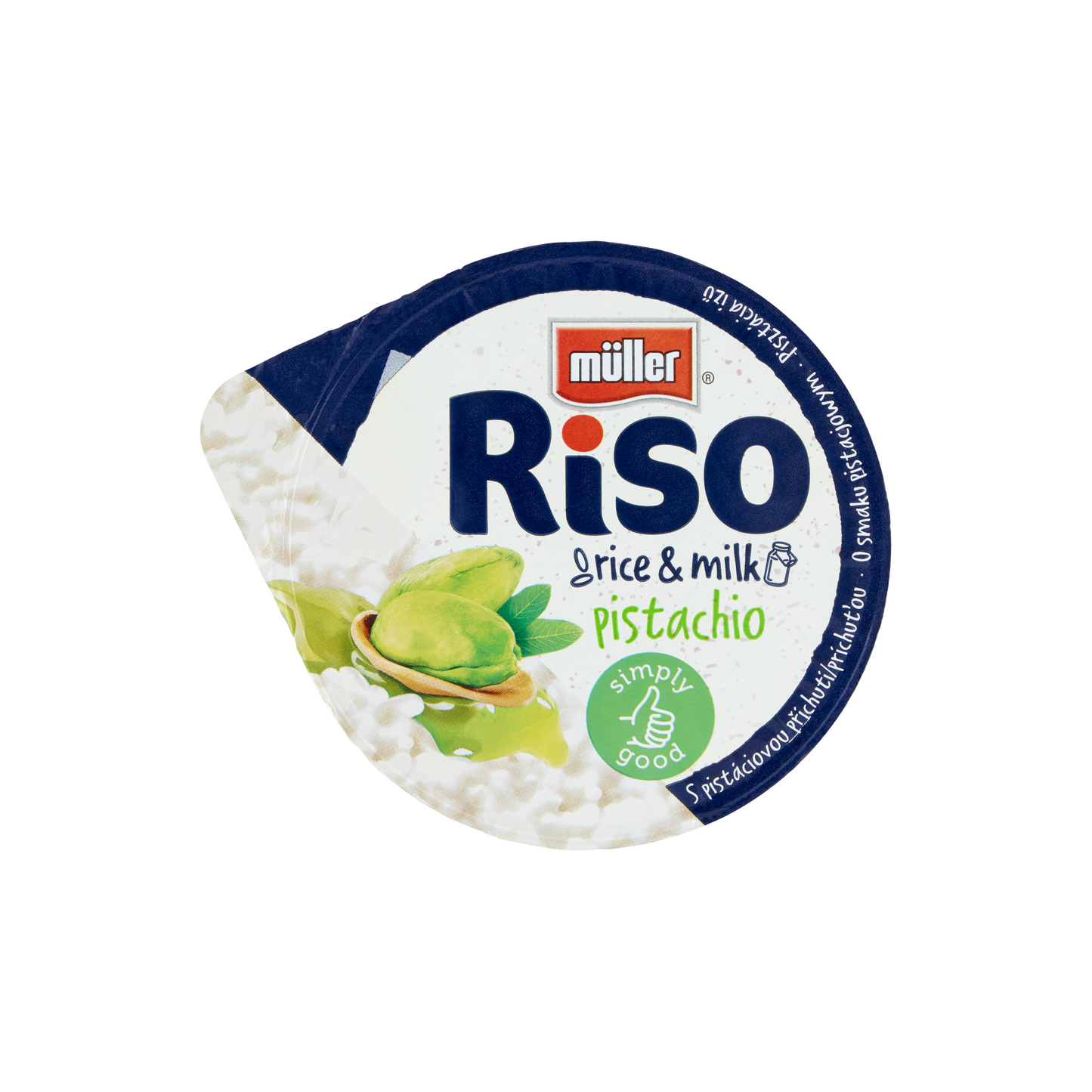 Müller Riso tejberizs desszert pisztácia ízű készítménnyel 200 g