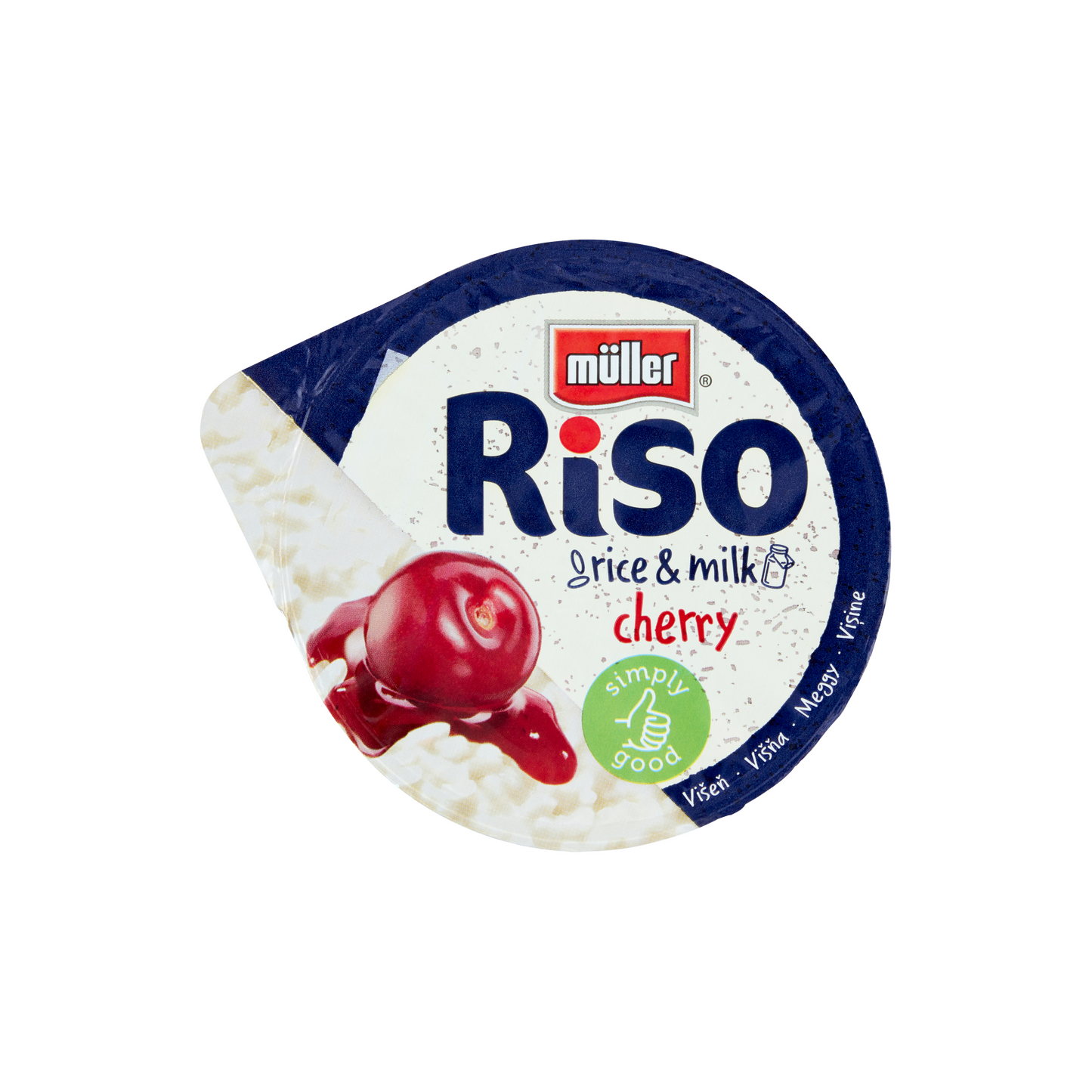 Müller Riso tejberizs desszert meggy készítménnyel 200 g