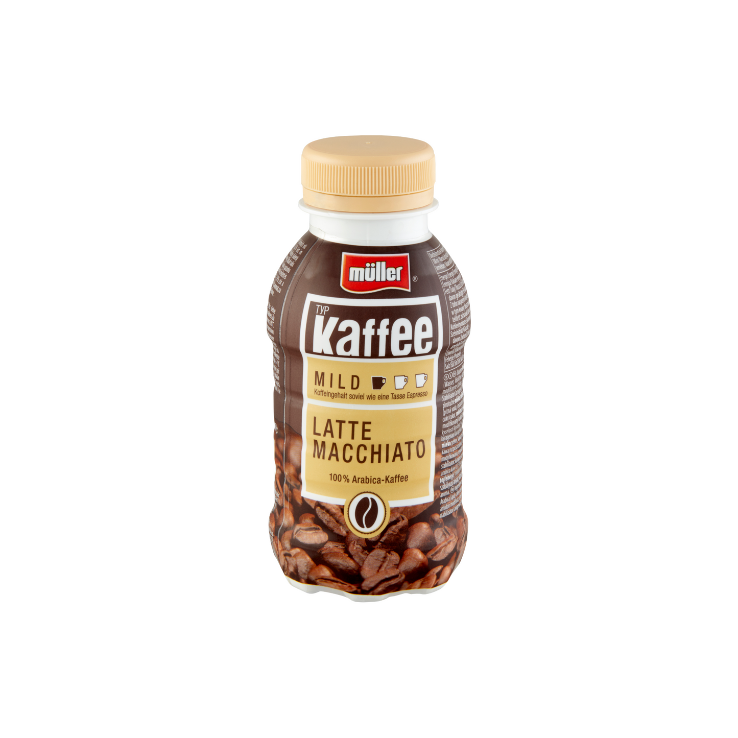 Müller Kaffee Cappuccino Arabica-Robusta kávéval ízesített és édesített zsírszegény tejital 250 ml