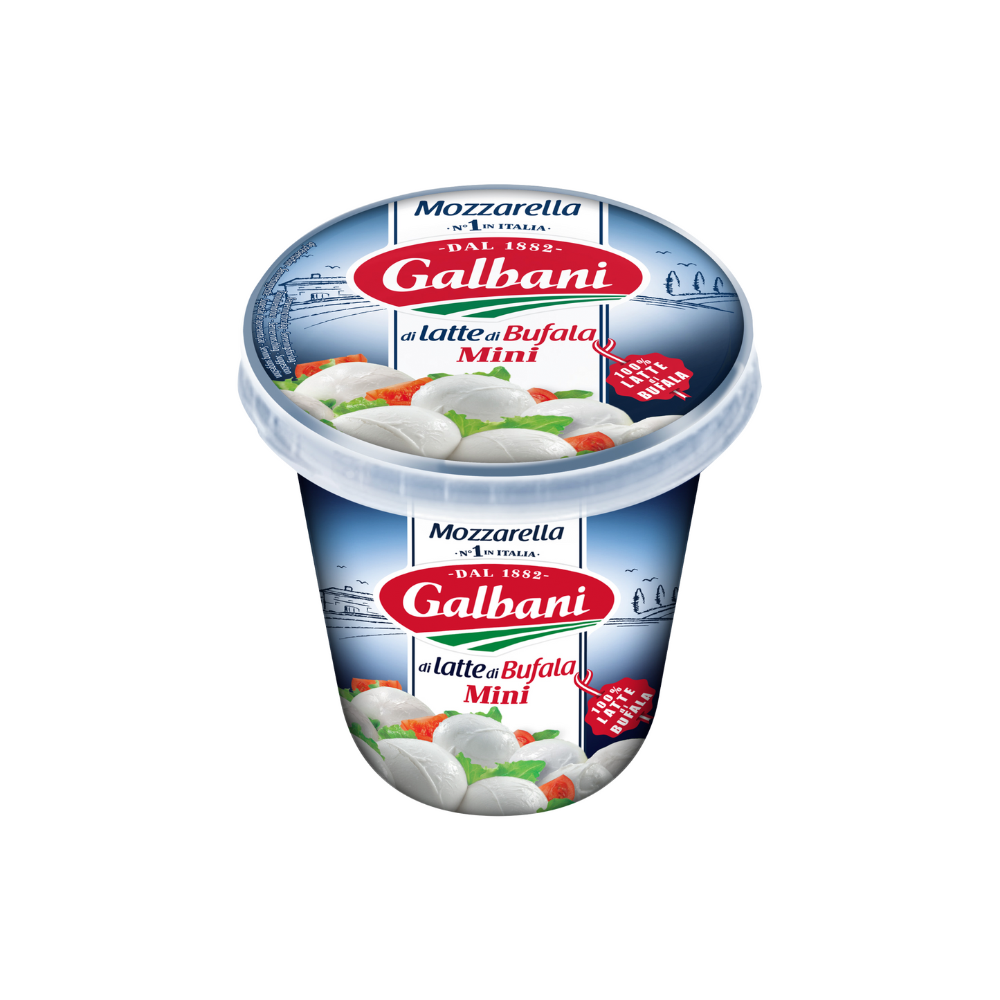 Galbani Mini Mozzarella di Bufala bivalytejből készült lágy zsíros sajt 150 g